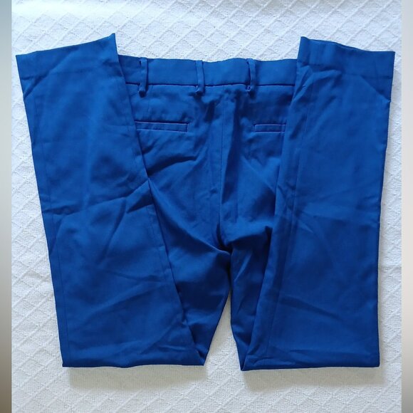 ASOS Women's Straight Leg Pants Royal Blue Fit 26" Waist - Picture 6 of 7